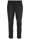 22FW UPKN019 X0246B 01 Banding Trousers Black Pants - KITON - BALAAN 2