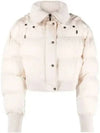 La Doudoune Caraco Ribbed Puffer Crop Padded Jacket Off-White - JACQUEMUS - BALAAN 2