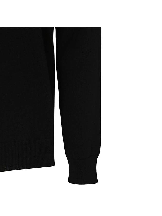 Malo Black Cashmere Jumper - MALO - BALAAN 3