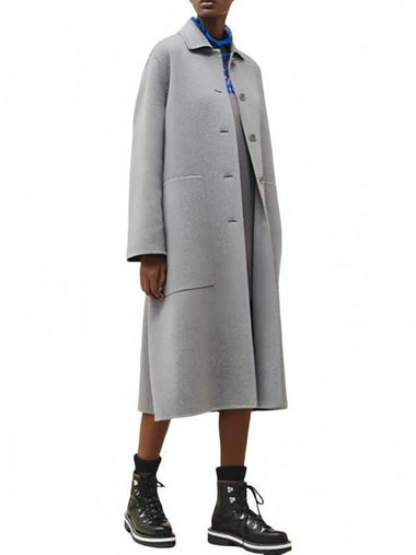 Cashmere Wrap Women s Long Coat H4H0100DA2C36 - HERMES - BALAAN 1