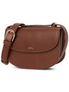 Gen?ve Mini Cross Bag Brown - A.P.C. - BALAAN.