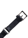 V Logo Leather Bracelet Black - VALENTINO - BALAAN 10