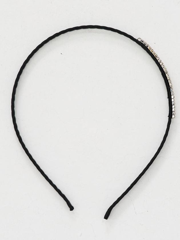 Square Silver Jewel Hairband Black - SORRY TOO MUCH LOVE - BALAAN 5