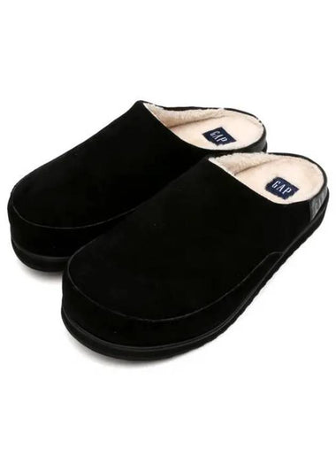 Neo Suede Slippers Black 1025480 745577 - GAP - BALAAN 1