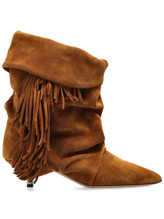 Isabel Marant Ankle Boots Edrik, Women's, Brown - ISABEL MARANT - BALAAN 1