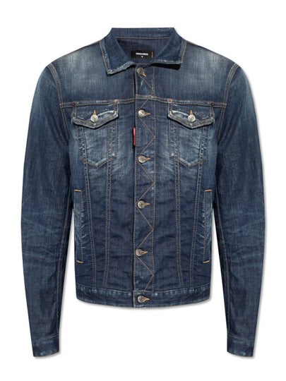 Wash Dan Denim Jacket Blue - DSQUARED2 - BALAAN 2