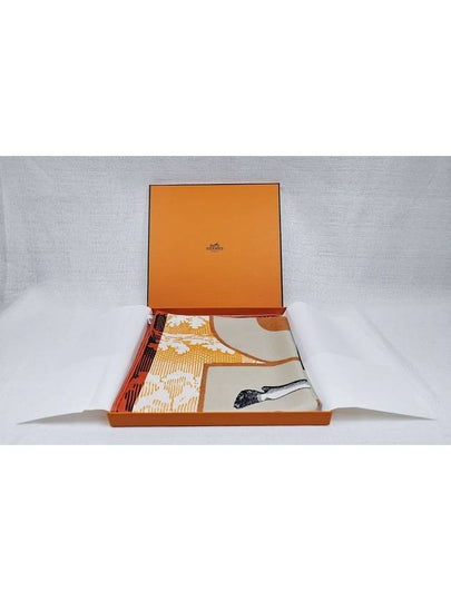 Cavalier Orange Women s Scarf AKA Jockey Silhouette H004008S - HERMES - BALAAN 2