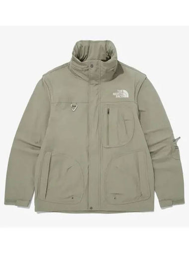 The North Face NJ3BQ06B Men s Gear Up Detachable Jacket - THE NORTH FACE - BALAAN 1