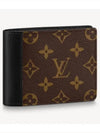 Multiple Half Wallet Brown Black - LOUIS VUITTON - BALAAN 3