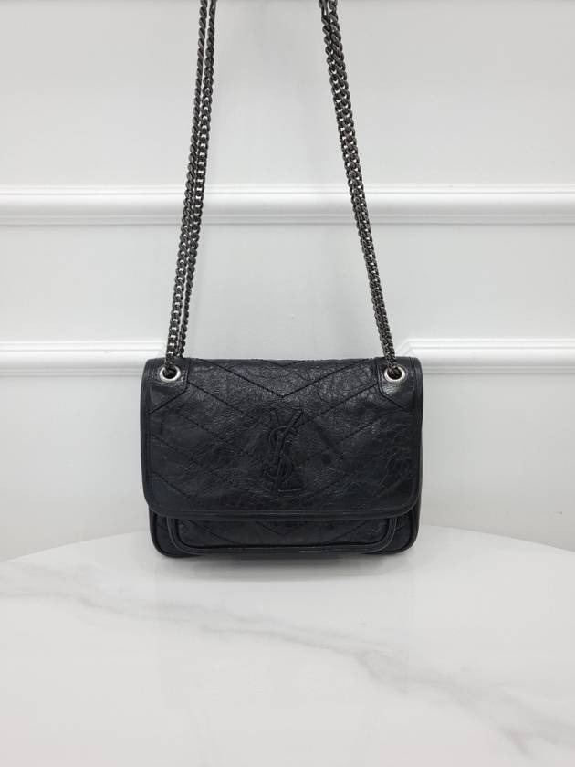 Nikki Baby Chain Shoulder Bag 633160 - SAINT LAURENT - BALAAN 1