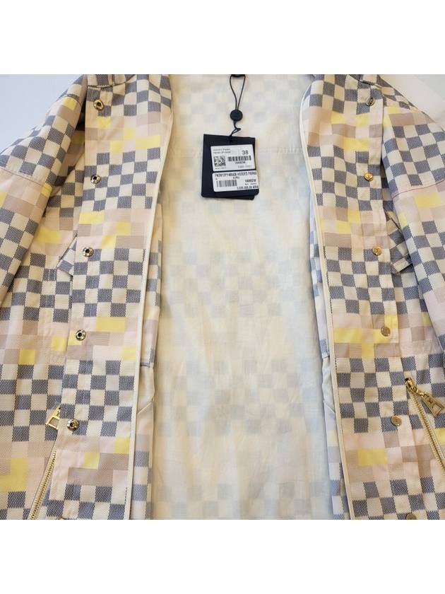 22AW Cotton Nylon Jacket 38Women s Multicolor RW222W - LOUIS VUITTON - BALAAN 6