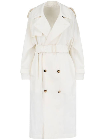 doublebreasted belted trench coat - BURBERRY - BALAAN 2