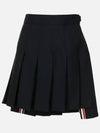 School Uniform Pleated Skirt Navy - THOM BROWNE - BALAAN 2