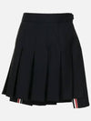 School Uniform Pleated Skirt Navy - THOM BROWNE - BALAAN 3