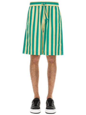 STRIPED PATTERN BERMUDA SHORTS - SUNNEI - BALAAN 1