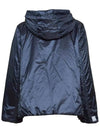 Greenh Water Repellent Hooded Padding Navy - MAX MARA - BALAAN 3