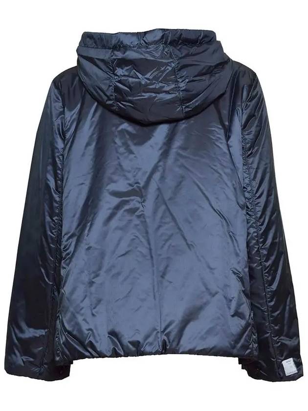 Greenh Water Repellent Hooded Padding Navy - MAX MARA - BALAAN 3