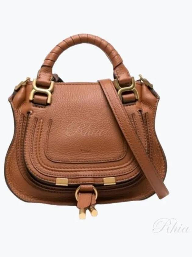 Marcie Mini Double Carry Tote Bag Tan - CHLOE - BALAAN 2