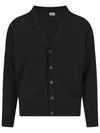 Lens Cotton Cardigan Black - CP COMPANY - BALAAN 2