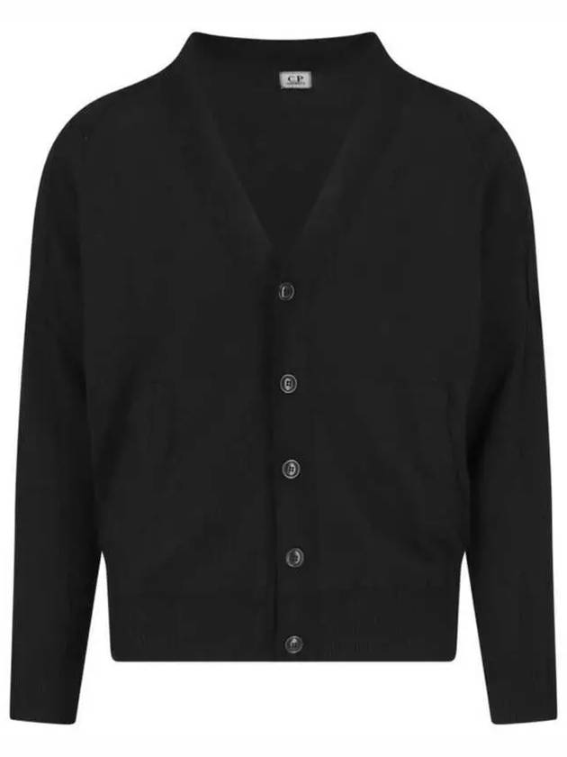 Lens Cotton Cardigan Black - CP COMPANY - BALAAN 2