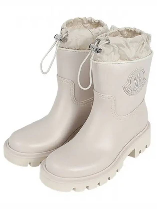 Women s Kickstream Rain Boots Off White 4G00080 M4522 032 1120171 - MONCLER - BALAAN 1