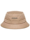 Le Bob Gadjo Bow Bucket Hat Beige - JACQUEMUS - BALAAN 2