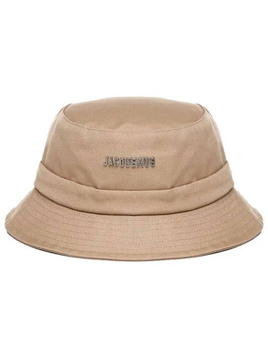 Le Bob Gadjo Bow Bucket Hat Beige - JACQUEMUS - BALAAN 2