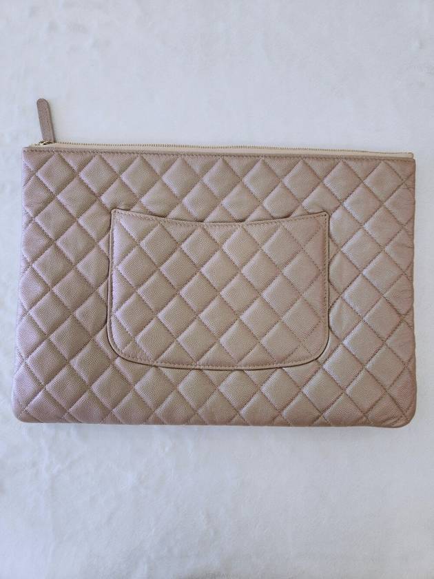 Daol Sangin Store Classic Caviar Clutch Pink Pearl Condition A - CHANEL - BALAAN 2