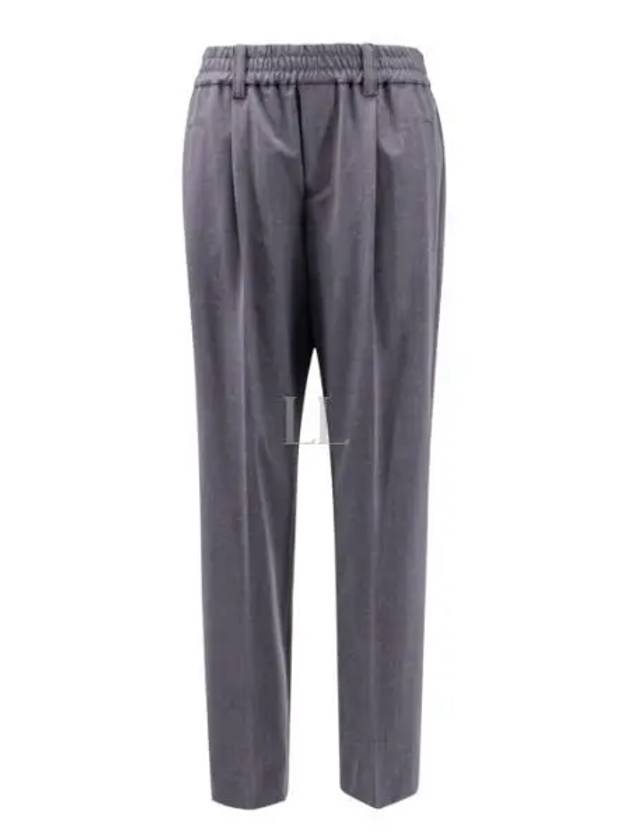 Straight Pants Grey - BRUNELLO CUCINELLI - BALAAN 2