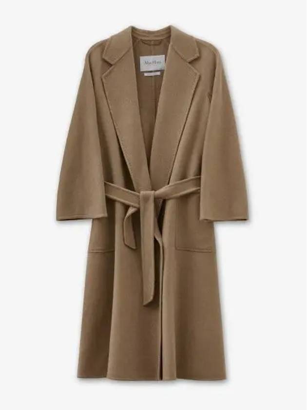 Women's Labbro Cashmere Long Single Coat Camel - MAX MARA - BALAAN 2