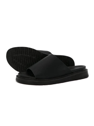 Height 4cm Cushion Walker Slippers Black - SUPENER - BALAAN 1