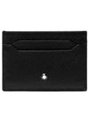 Sartorial 5CC Leather Card Wallet Black - MONTBLANC - BALAAN 2