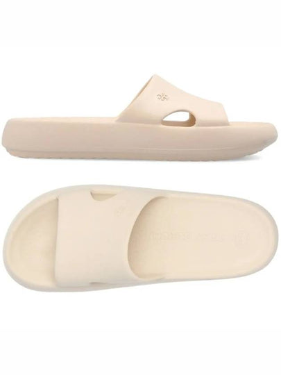 Shower Slippers Beige - TORY BURCH - BALAAN 2