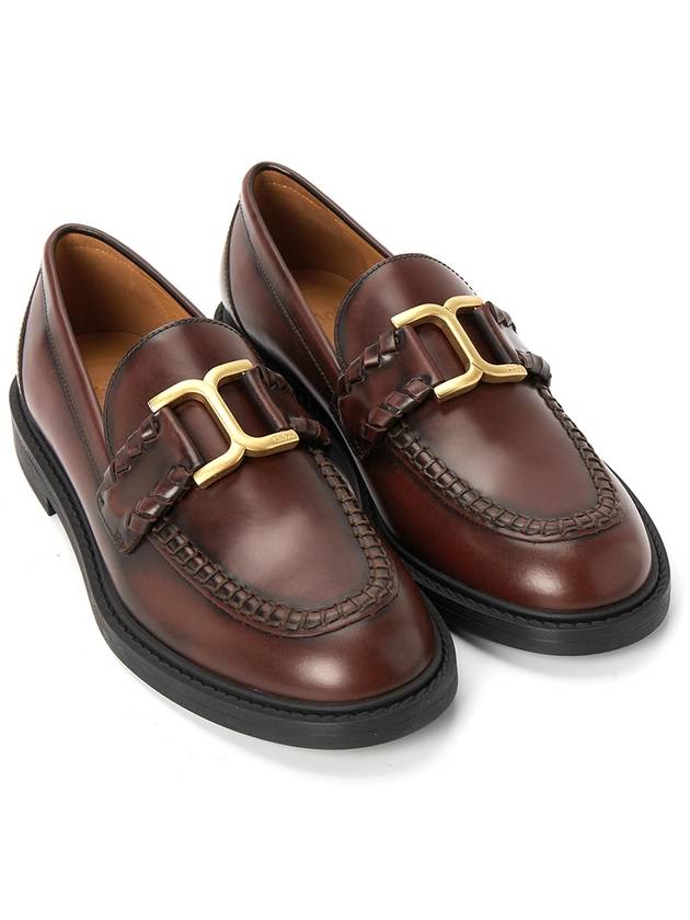 Marcie Calfskin Loafers Brown - CHLOE - BALAAN 4