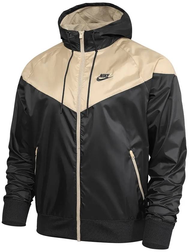 Sportswear Windrunner Hoodie Track Jacket Black - NIKE - BALAAN 6