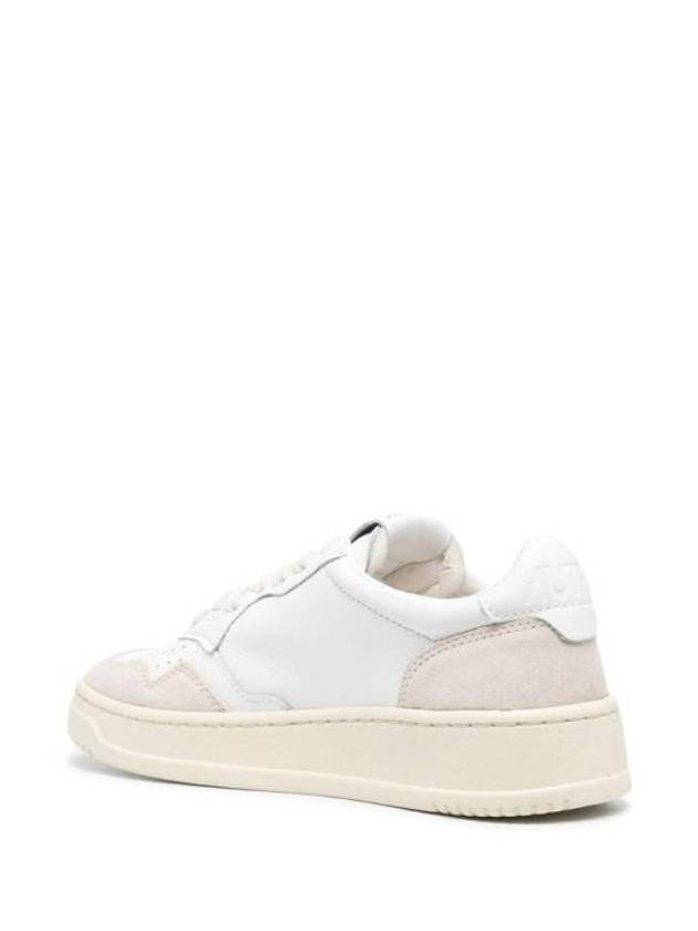 Medalist Goatskin Low Top Sneakers White - AUTRY - BALAAN 4