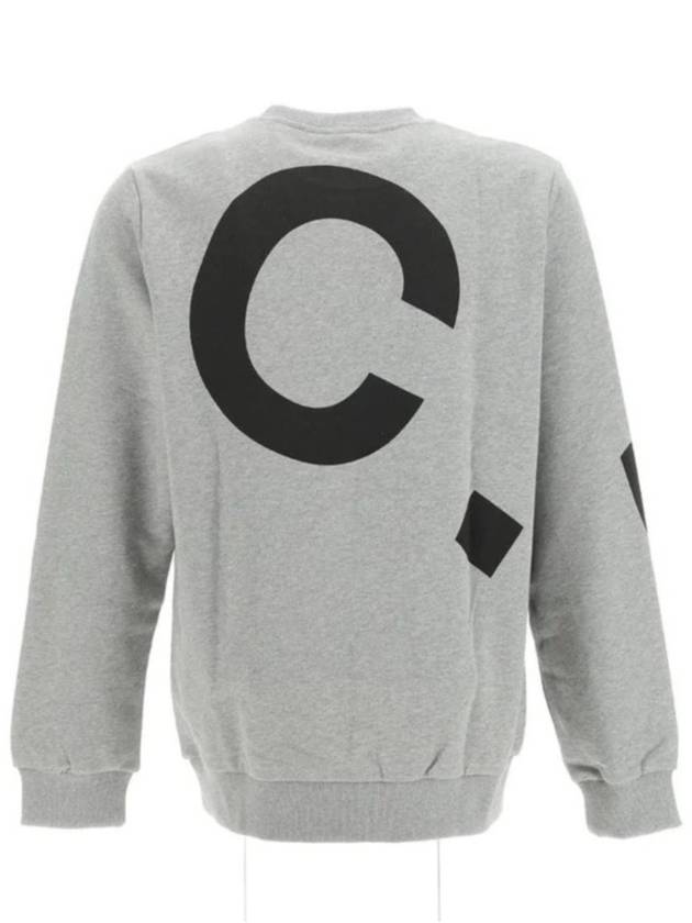 Cory Big Logo Cotton Sweatshirt Grey - A.P.C. - BALAAN 2