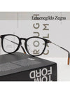 Eyewear Asian fit horn rimmed glasses black - ERMENEGILDO ZEGNA - BALAAN 3