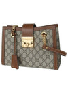 Paddle Rock GG Supreme Canvas Shoulder Bag Brown Beige - GUCCI - BALAAN 3