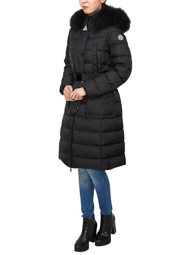 Women's Khloe Long Down Padding Black - MONCLER - BALAAN 6