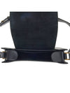 Heart Logo Flap Cross Bag Black - AMI - BALAAN 11