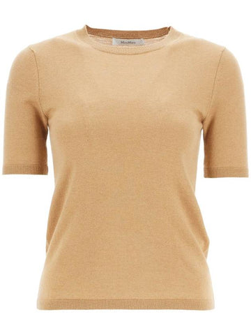 short-sleeved knit top 'warren - MAX MARA - BALAAN 1