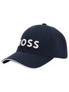 Green BOSS Cap US 1 50519247 402 Embroidered logo knit ball - HUGO BOSS - BALAAN 2