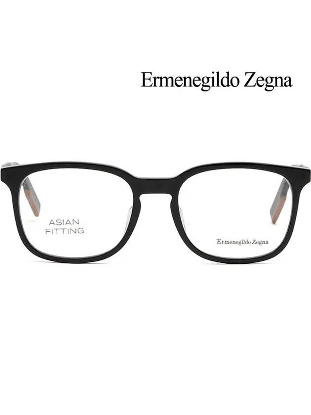 Square Horn-rimmed Eyeglasses Black - ERMENEGILDO ZEGNA - BALAAN 4