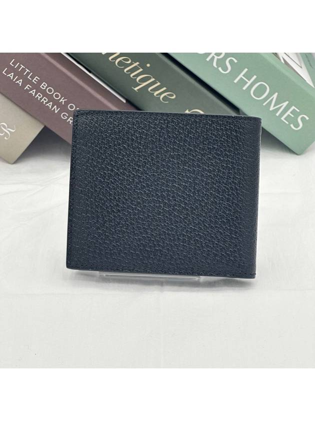 GG Marmont Leather Bi Fold Wallet Black Gold - GUCCI - BALAAN 6