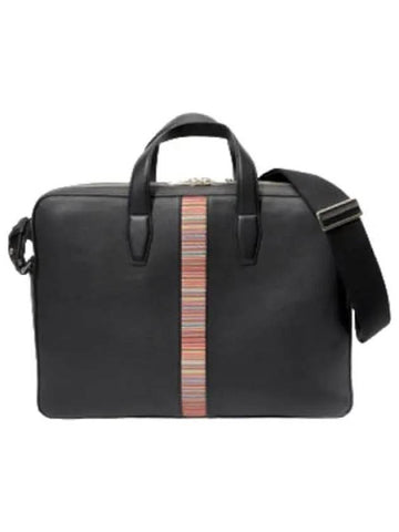 Striped Briefcase Men s Messenger Bag - PAUL SMITH - BALAAN 1