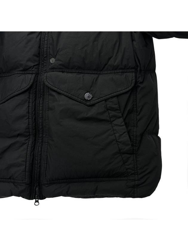 Crinkle Reps Re-Nylon Down Padding Black - STONE ISLAND - BALAAN 6