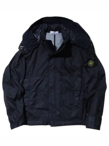 Membrana badge hood detachable jacket men - STONE ISLAND - BALAAN 1