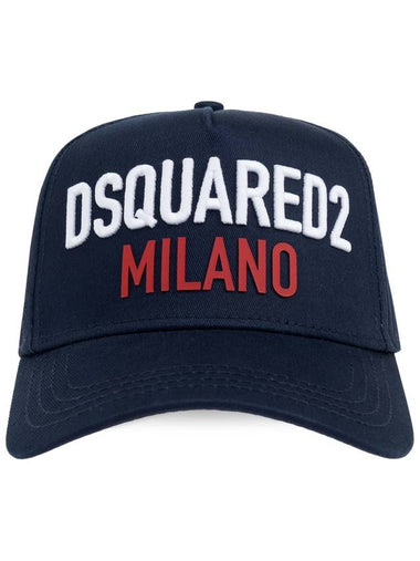 Dsquared2 Baseball Cap, Men's, Navy Blue - DSQUARED2 - BALAAN 1