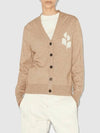 Women s Karin Logo Cardigan CA0008FA A1X05E 50CM - ISABEL MARANT - BALAAN 1